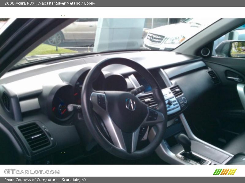 Alabaster Silver Metallic / Ebony 2008 Acura RDX