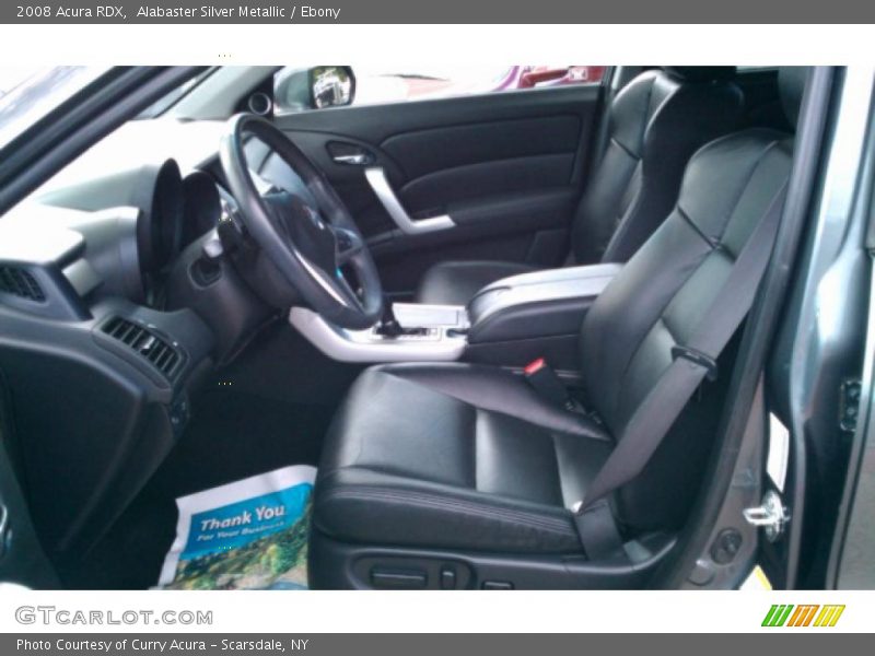 Alabaster Silver Metallic / Ebony 2008 Acura RDX