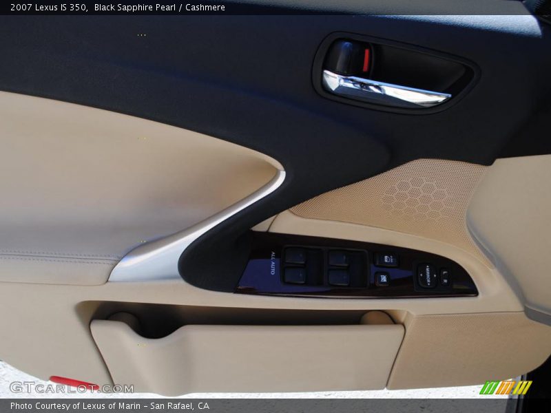 Black Sapphire Pearl / Cashmere 2007 Lexus IS 350