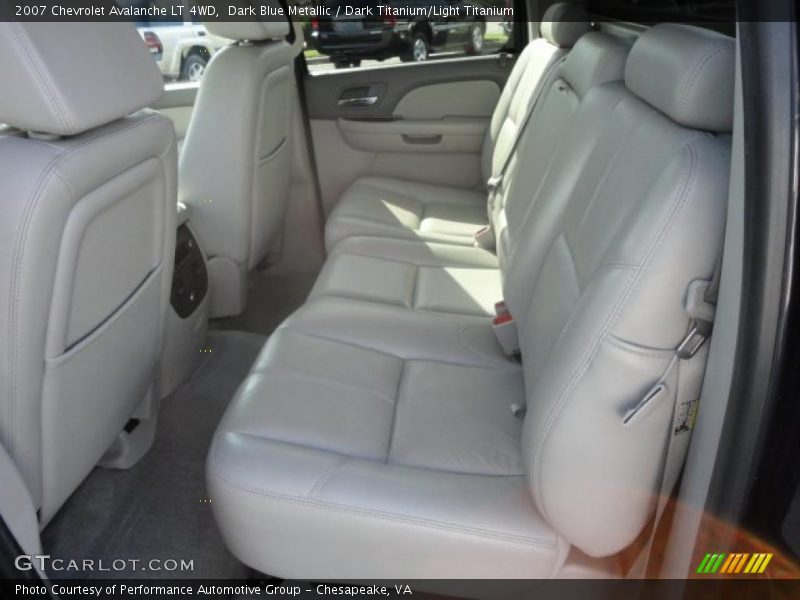 Dark Blue Metallic / Dark Titanium/Light Titanium 2007 Chevrolet Avalanche LT 4WD
