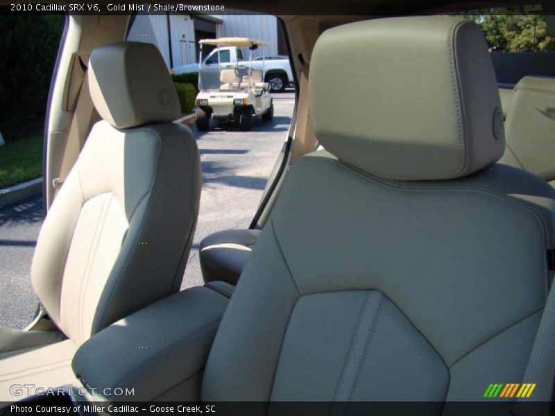 Gold Mist / Shale/Brownstone 2010 Cadillac SRX V6