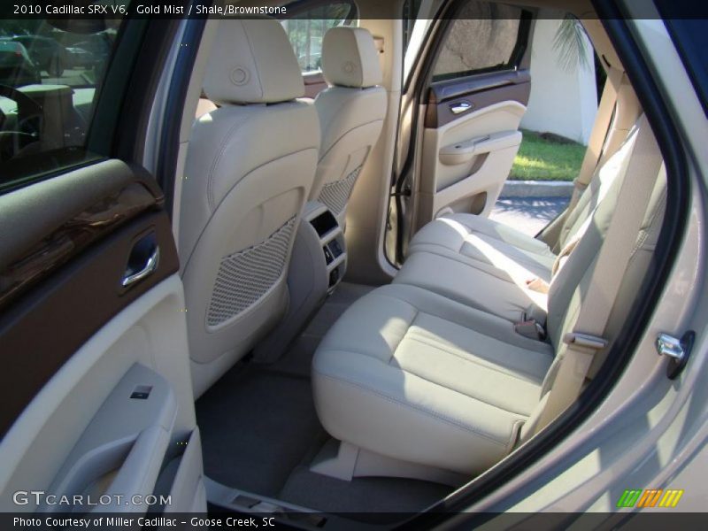 Gold Mist / Shale/Brownstone 2010 Cadillac SRX V6