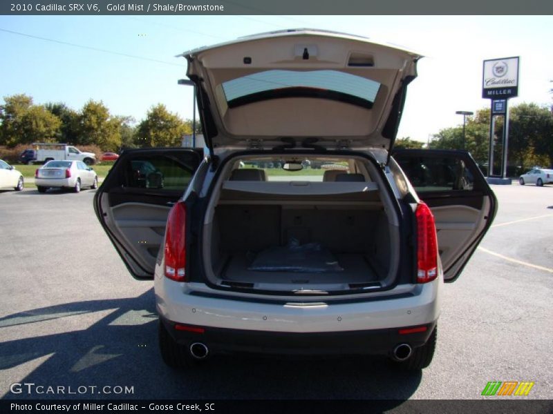 Gold Mist / Shale/Brownstone 2010 Cadillac SRX V6
