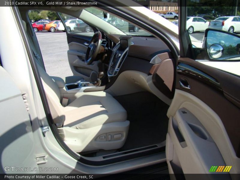 Gold Mist / Shale/Brownstone 2010 Cadillac SRX V6