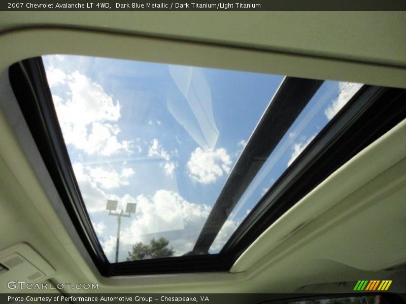 Dark Blue Metallic / Dark Titanium/Light Titanium 2007 Chevrolet Avalanche LT 4WD
