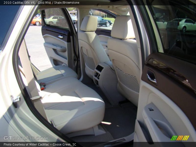 Gold Mist / Shale/Brownstone 2010 Cadillac SRX V6