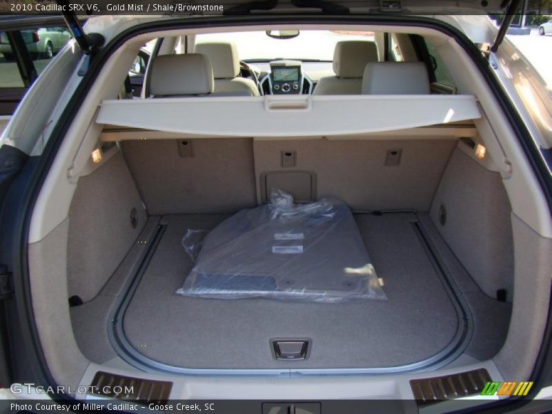 Gold Mist / Shale/Brownstone 2010 Cadillac SRX V6