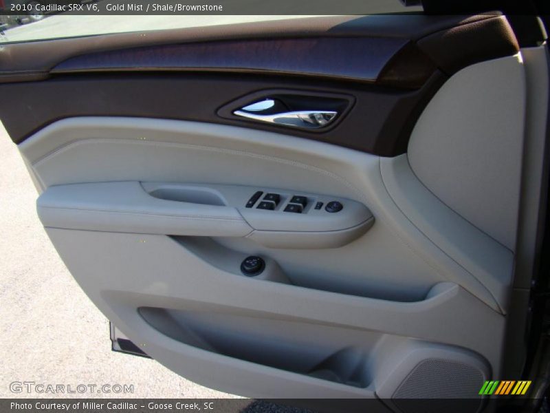 Gold Mist / Shale/Brownstone 2010 Cadillac SRX V6