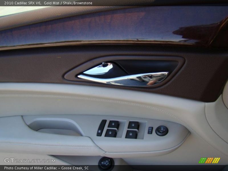 Gold Mist / Shale/Brownstone 2010 Cadillac SRX V6