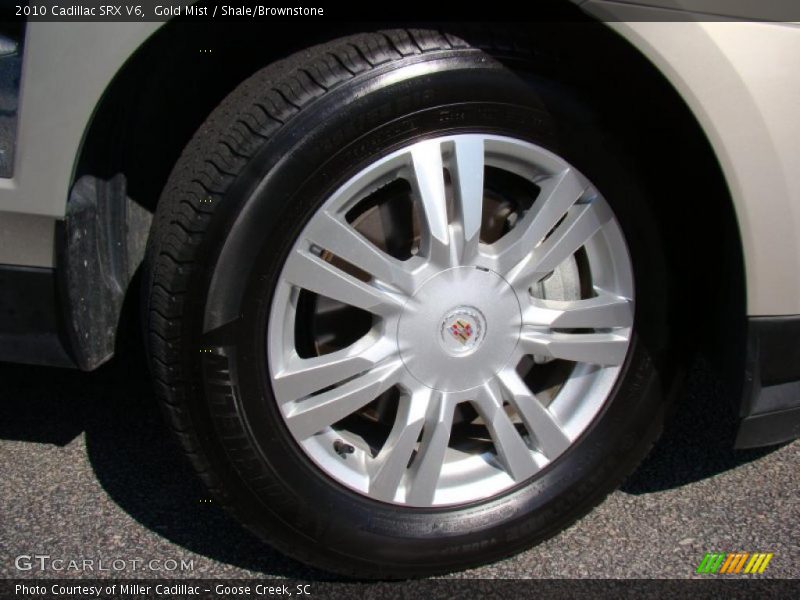 Gold Mist / Shale/Brownstone 2010 Cadillac SRX V6