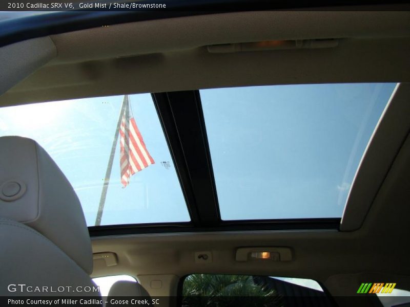 Gold Mist / Shale/Brownstone 2010 Cadillac SRX V6
