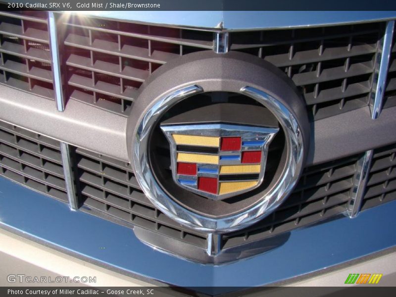 Gold Mist / Shale/Brownstone 2010 Cadillac SRX V6