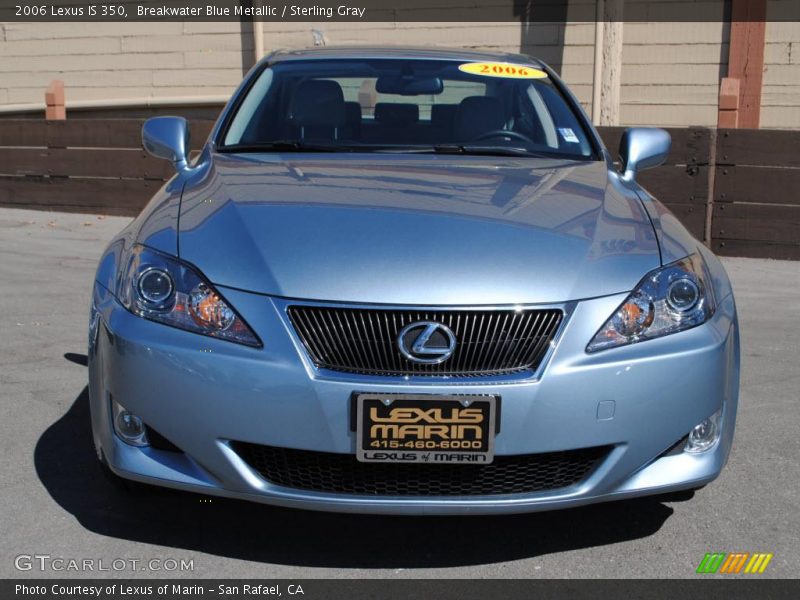 Breakwater Blue Metallic / Sterling Gray 2006 Lexus IS 350