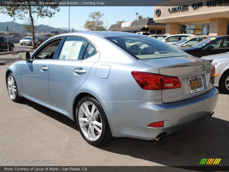 Breakwater Blue Metallic / Sterling Gray 2006 Lexus IS 350