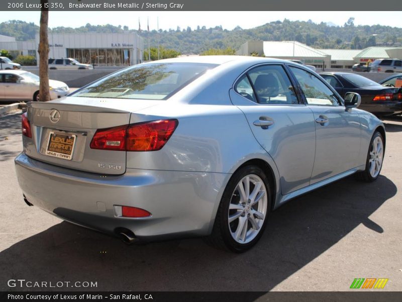 Breakwater Blue Metallic / Sterling Gray 2006 Lexus IS 350