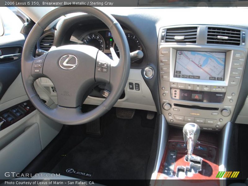 Breakwater Blue Metallic / Sterling Gray 2006 Lexus IS 350