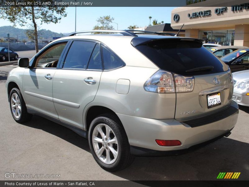 Bamboo Pearl / Ivory 2008 Lexus RX 350 AWD