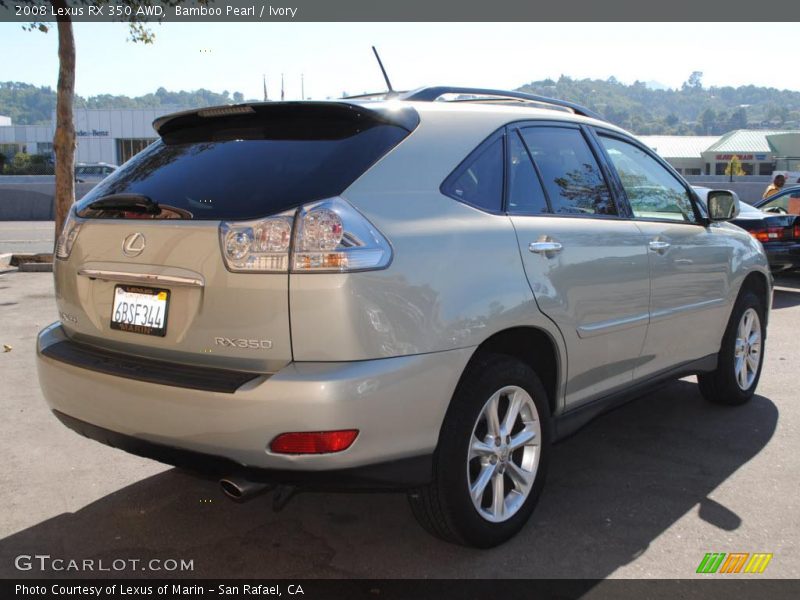 Bamboo Pearl / Ivory 2008 Lexus RX 350 AWD