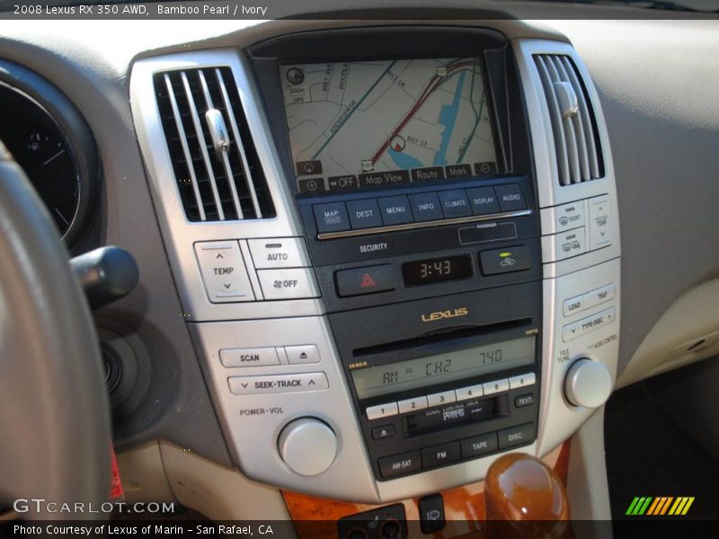 Bamboo Pearl / Ivory 2008 Lexus RX 350 AWD