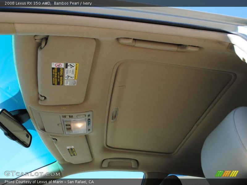 Bamboo Pearl / Ivory 2008 Lexus RX 350 AWD