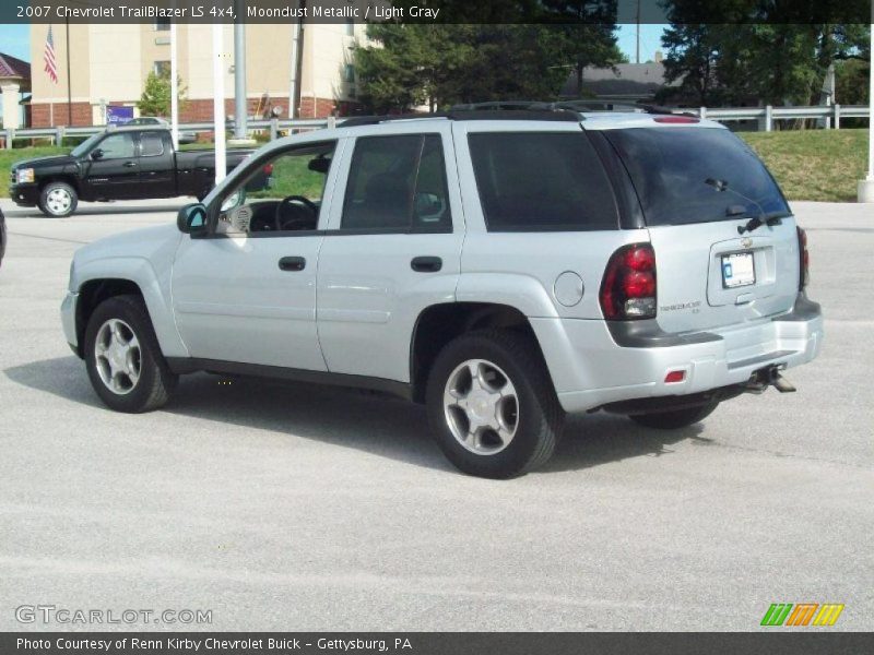 Moondust Metallic / Light Gray 2007 Chevrolet TrailBlazer LS 4x4