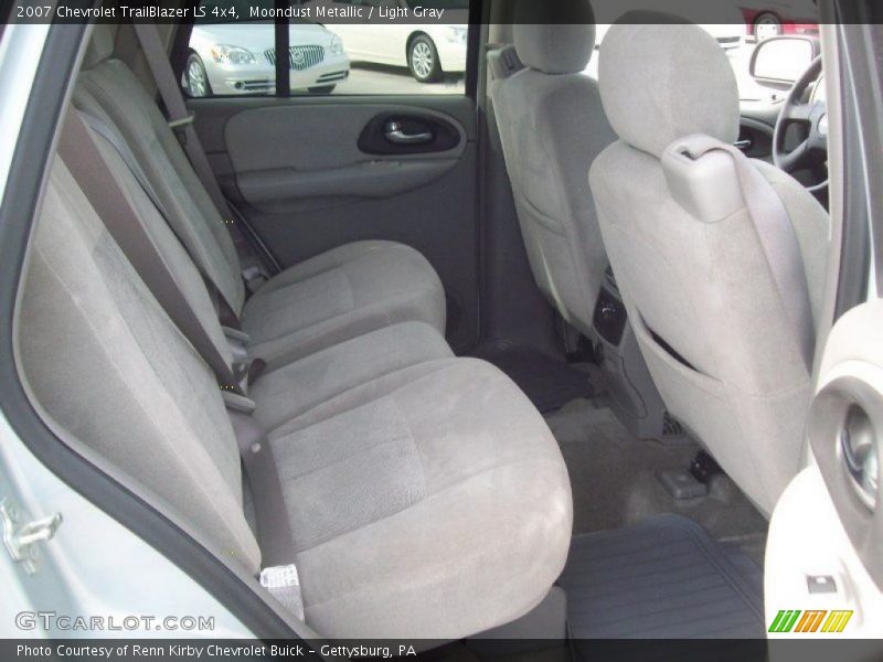 Moondust Metallic / Light Gray 2007 Chevrolet TrailBlazer LS 4x4