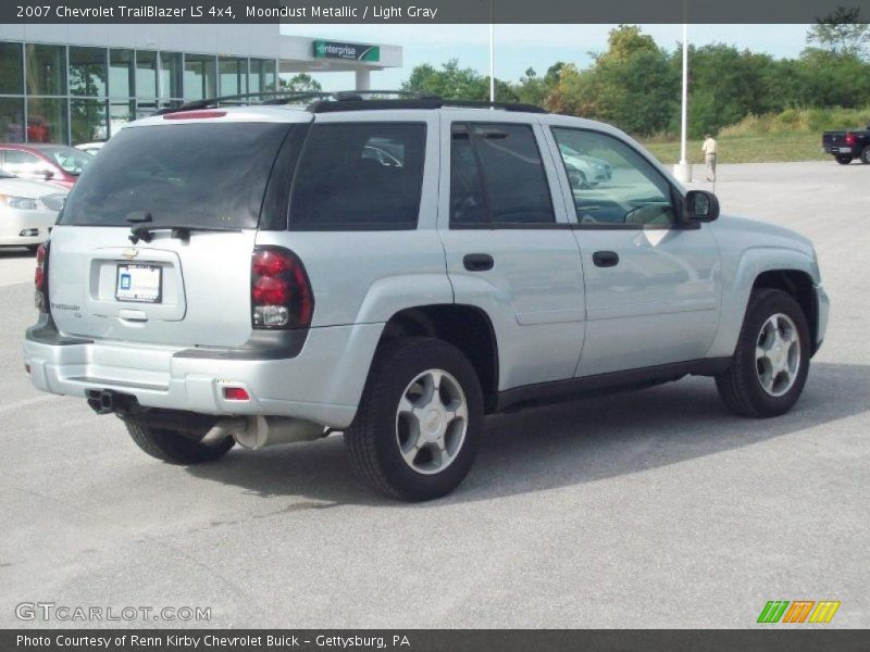 Moondust Metallic / Light Gray 2007 Chevrolet TrailBlazer LS 4x4