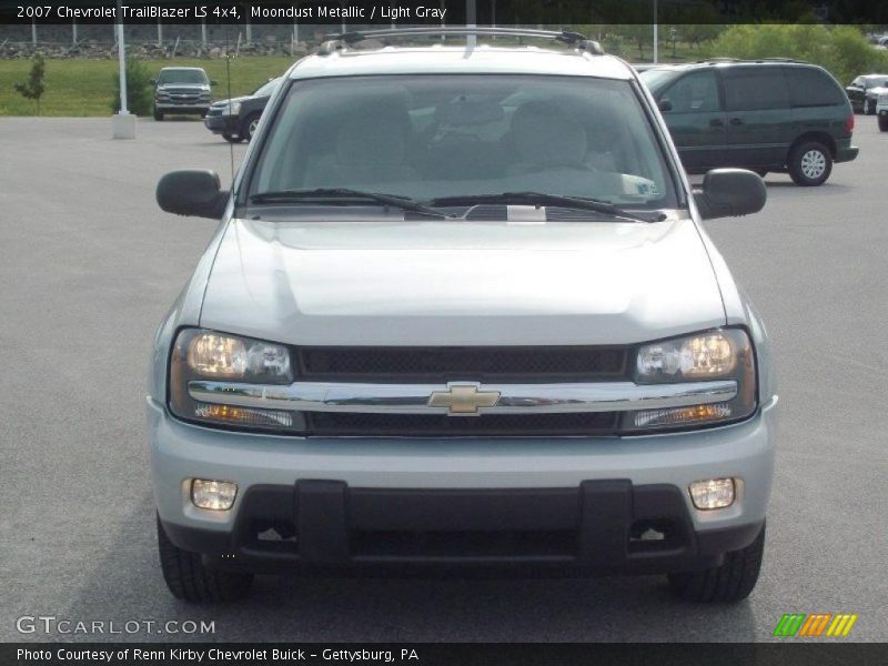 Moondust Metallic / Light Gray 2007 Chevrolet TrailBlazer LS 4x4