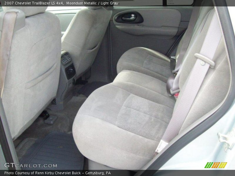 Moondust Metallic / Light Gray 2007 Chevrolet TrailBlazer LS 4x4
