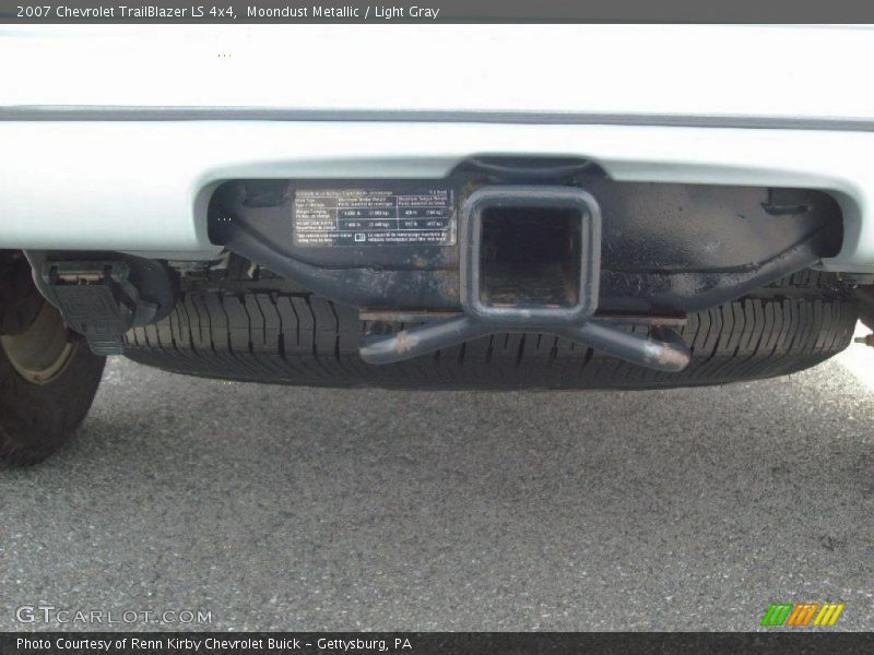 Moondust Metallic / Light Gray 2007 Chevrolet TrailBlazer LS 4x4