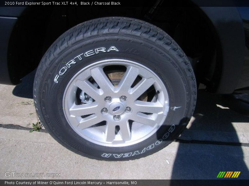 Black / Charcoal Black 2010 Ford Explorer Sport Trac XLT 4x4