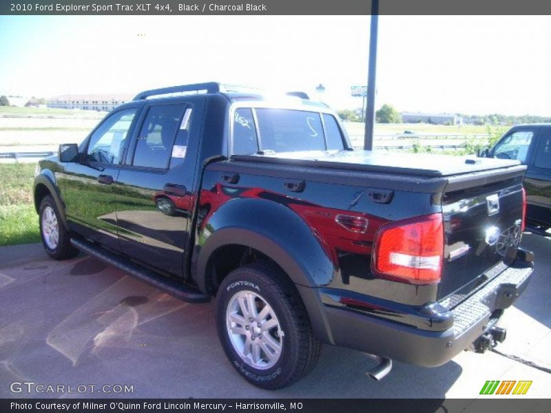 Black / Charcoal Black 2010 Ford Explorer Sport Trac XLT 4x4