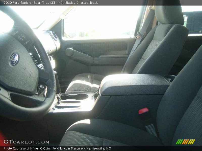 Black / Charcoal Black 2010 Ford Explorer Sport Trac XLT 4x4