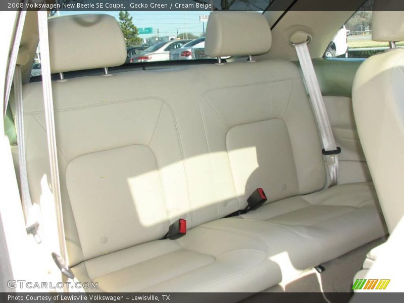 Gecko Green / Cream Beige 2008 Volkswagen New Beetle SE Coupe