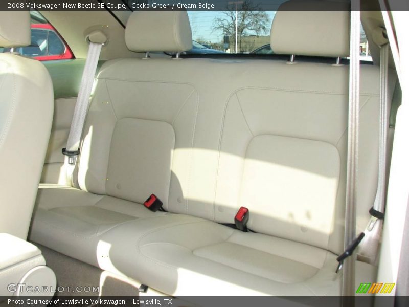 Gecko Green / Cream Beige 2008 Volkswagen New Beetle SE Coupe