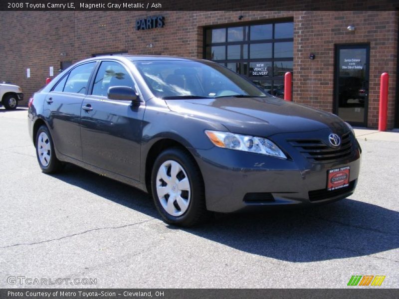 Magnetic Gray Metallic / Ash 2008 Toyota Camry LE