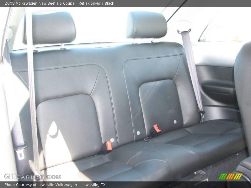 Reflex Silver / Black 2008 Volkswagen New Beetle S Coupe