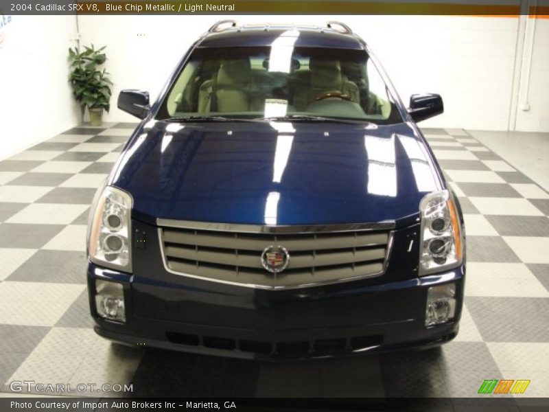 Blue Chip Metallic / Light Neutral 2004 Cadillac SRX V8