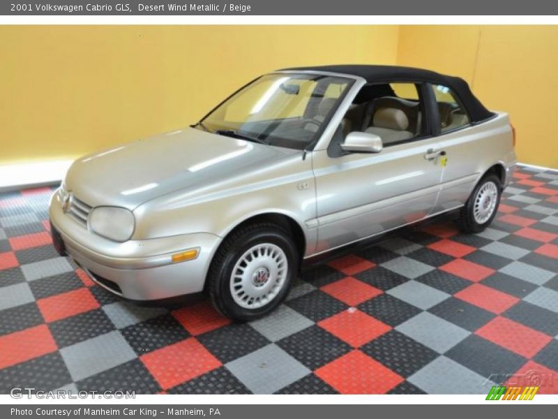 Desert Wind Metallic / Beige 2001 Volkswagen Cabrio GLS
