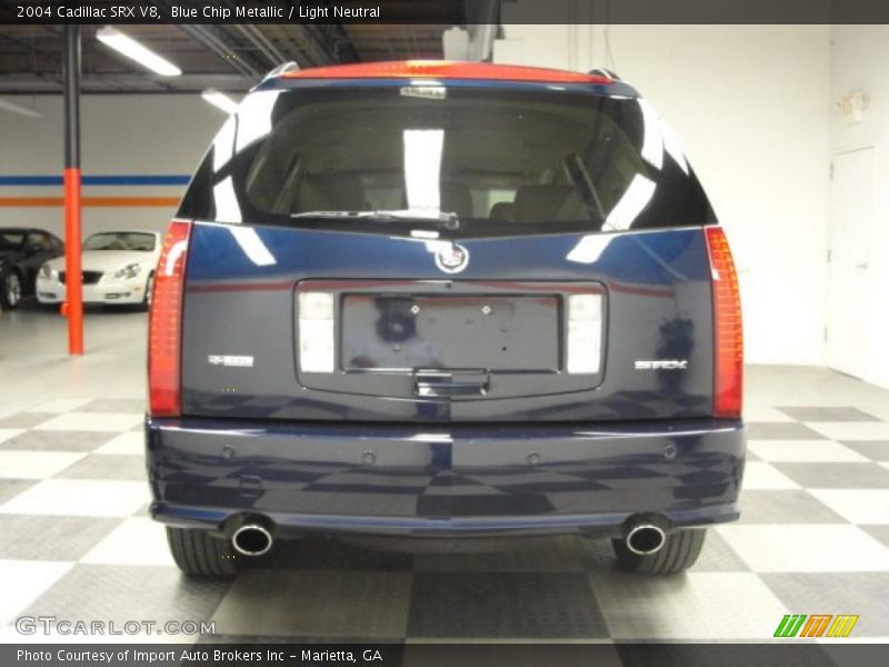 Blue Chip Metallic / Light Neutral 2004 Cadillac SRX V8