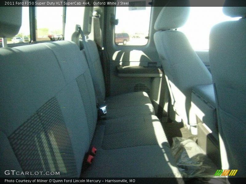 Oxford White / Steel 2011 Ford F350 Super Duty XLT SuperCab 4x4
