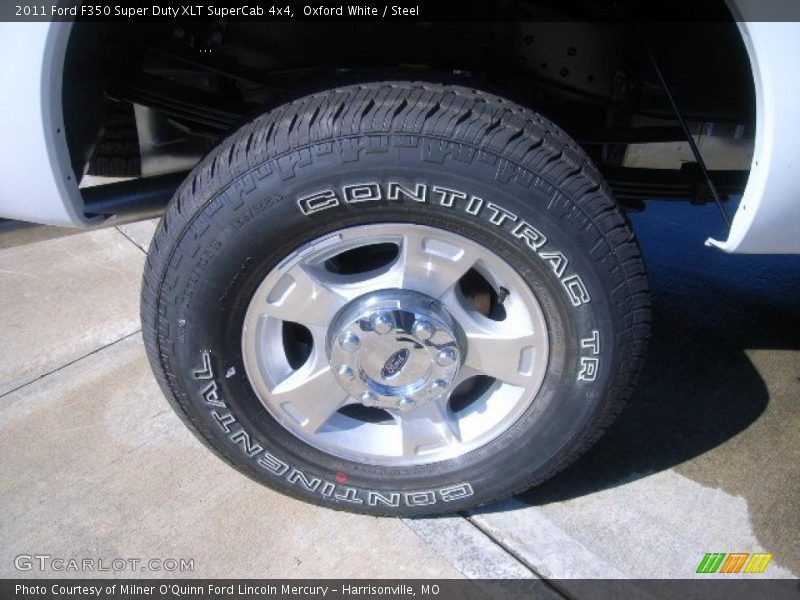 Oxford White / Steel 2011 Ford F350 Super Duty XLT SuperCab 4x4