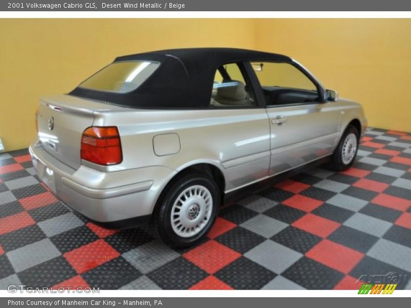 Desert Wind Metallic / Beige 2001 Volkswagen Cabrio GLS
