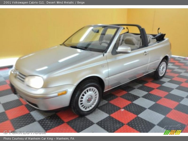 Desert Wind Metallic / Beige 2001 Volkswagen Cabrio GLS