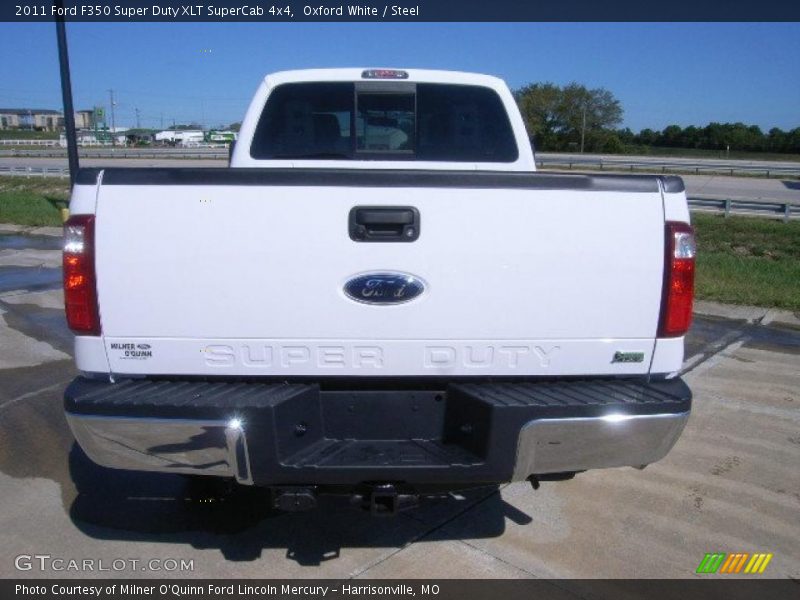 Oxford White / Steel 2011 Ford F350 Super Duty XLT SuperCab 4x4