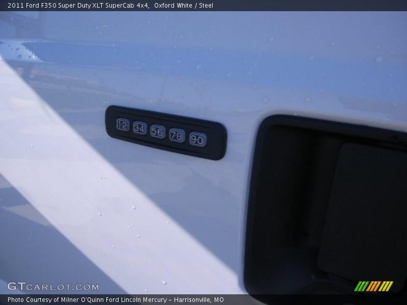 Oxford White / Steel 2011 Ford F350 Super Duty XLT SuperCab 4x4
