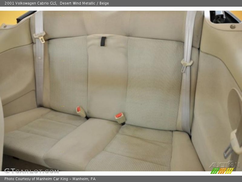 Desert Wind Metallic / Beige 2001 Volkswagen Cabrio GLS
