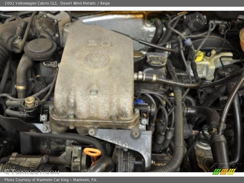 Desert Wind Metallic / Beige 2001 Volkswagen Cabrio GLS