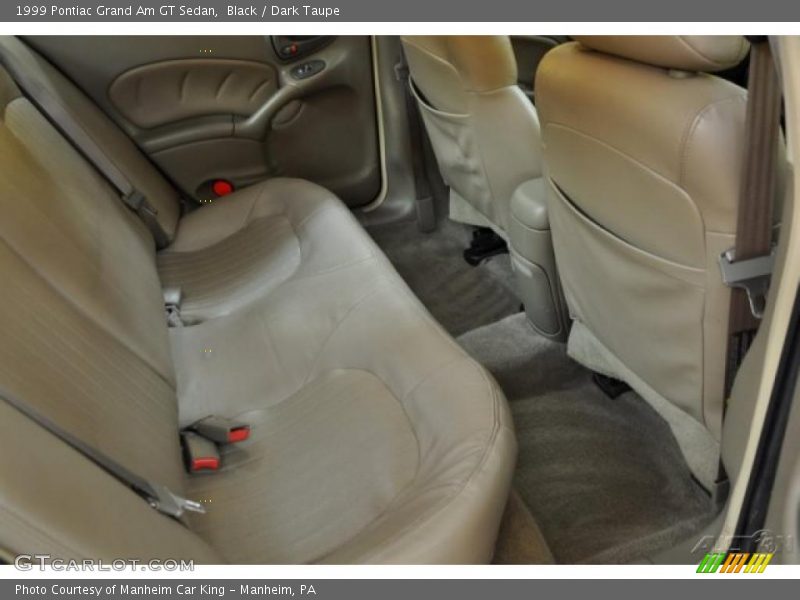 Black / Dark Taupe 1999 Pontiac Grand Am GT Sedan