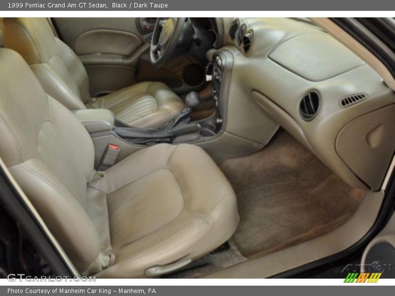 Black / Dark Taupe 1999 Pontiac Grand Am GT Sedan